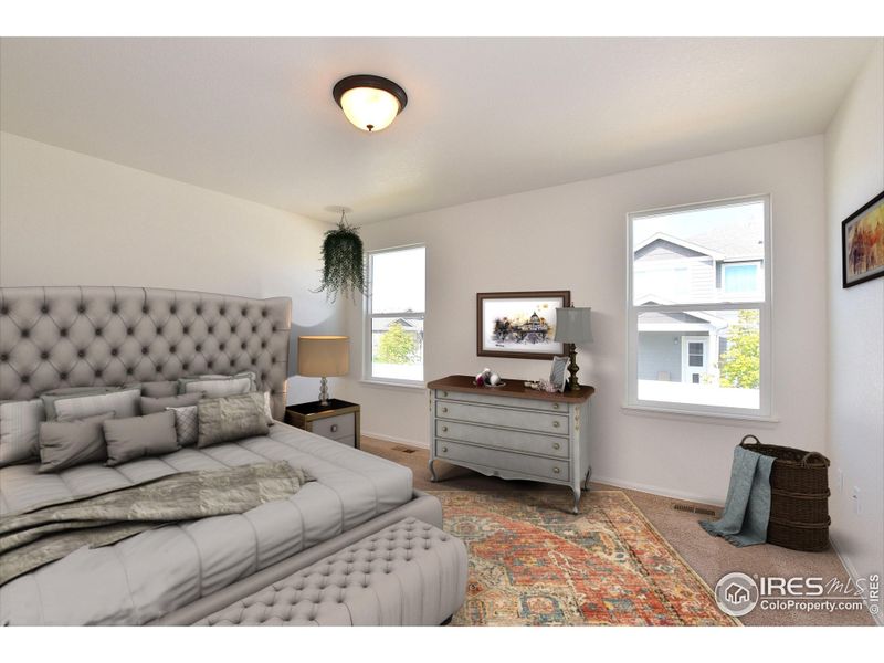 Furnished interior view inside a new home in , Johnstown (Image 10).