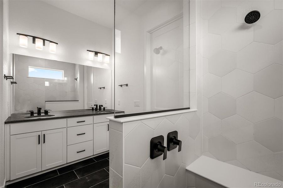 Furnished interior view inside a new home in Wolf Ranch - Enclave Collection, Colorado Springs (Image 16).