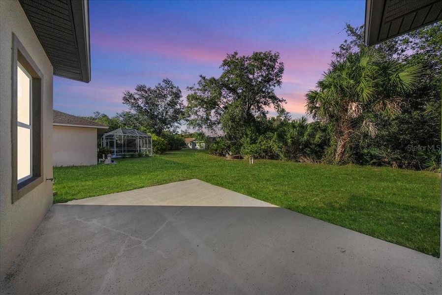 Exterior details and patio area of a home in , North Port (Image 25).