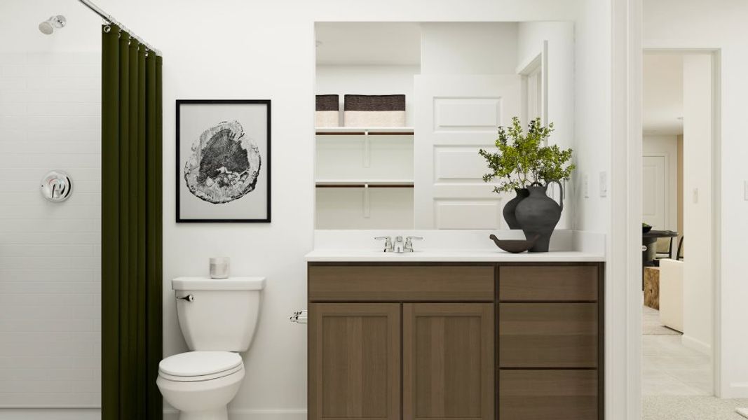 Juno Owners suite bathroom
