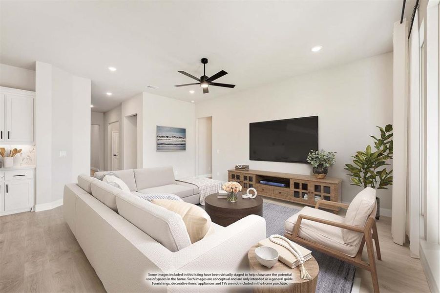 Furnished interior view inside a new home in Anderson Crossing, Trenton (Image 6).