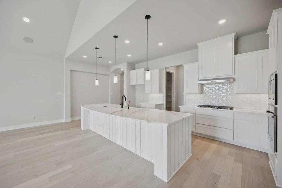 Furnished interior view inside a new home in Lakeview Heights, Azle (Image 8).