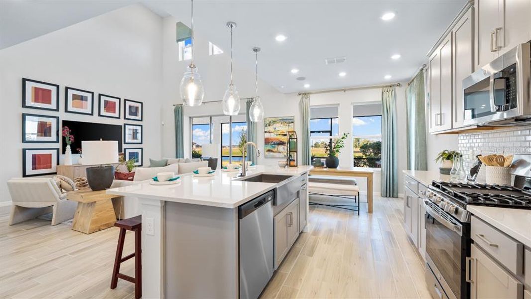 Furnished interior view inside a new home in Firethorn, Parrish (Image 16).