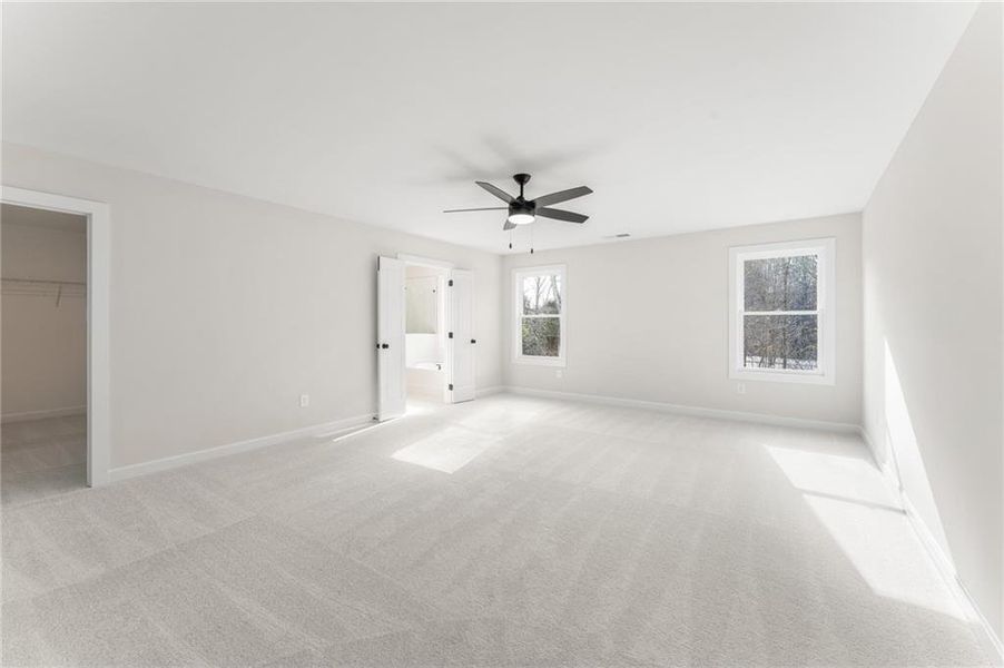Spacious, unfurnished interior of a new home in , Marietta (Image 23).