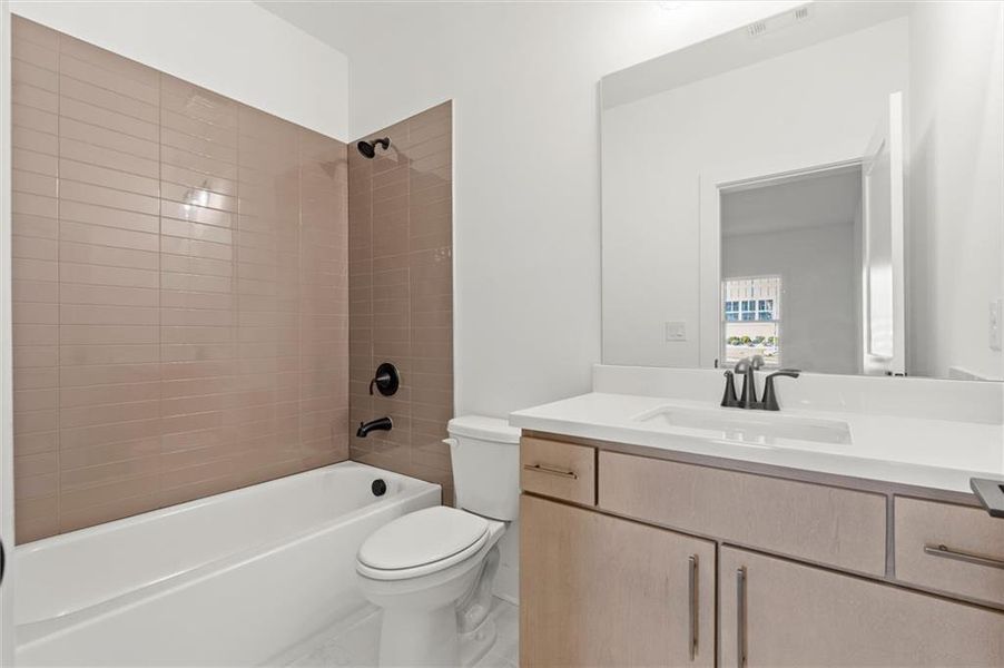 Furnished interior view inside a new home in , Atlanta (Image 5).