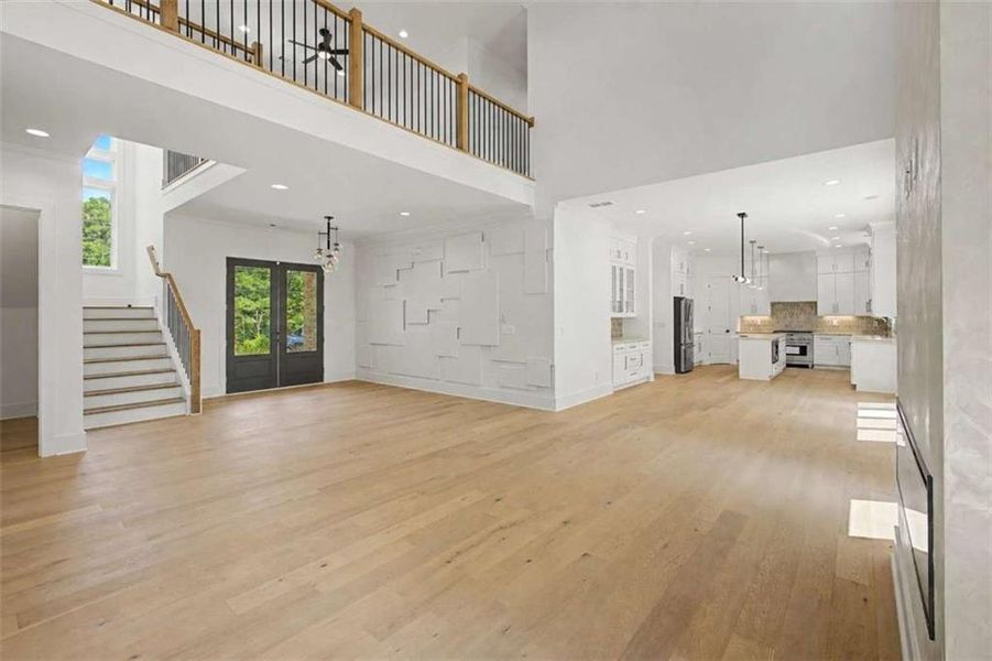 Spacious, unfurnished interior of a new home in , Conyers (Image 24). Spacious, unfurnished interior of a new home in , Conyers (Image 24).