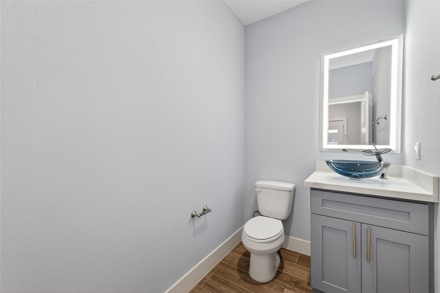 Furnished interior view inside a new home in , Houston (Image 7).