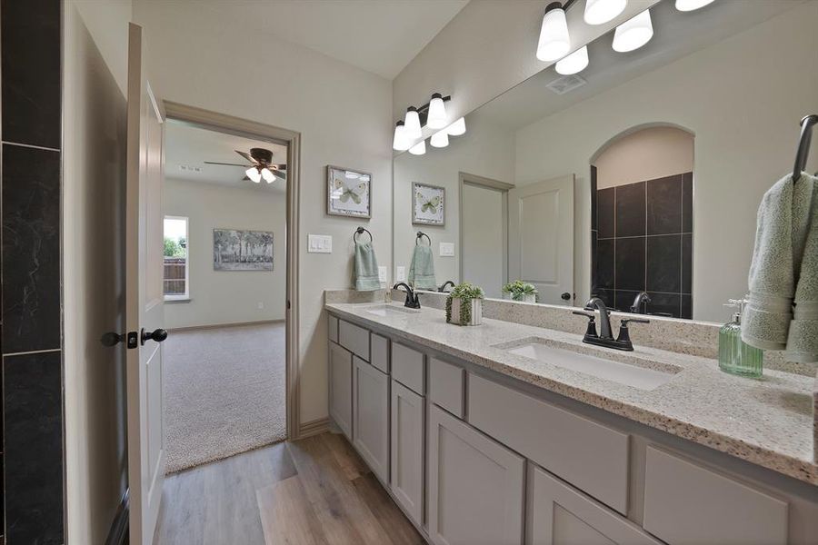 Furnished interior view inside a new home in , Mabank (Image 7). Furnished interior view inside a new home in , Mabank (Image 7).