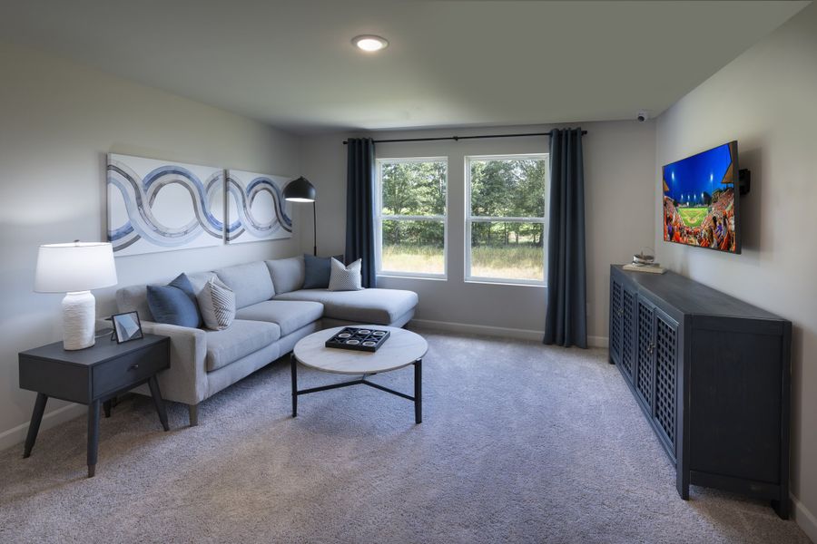 The Dakota floorplan modeled at Brighton Meadows.