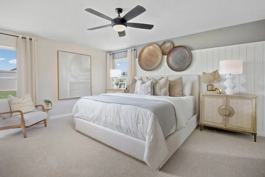 Representative furnished interior of a home built from the 1989 Modeled by KB Home in Cameron Preserve, Sanford (Image 7).