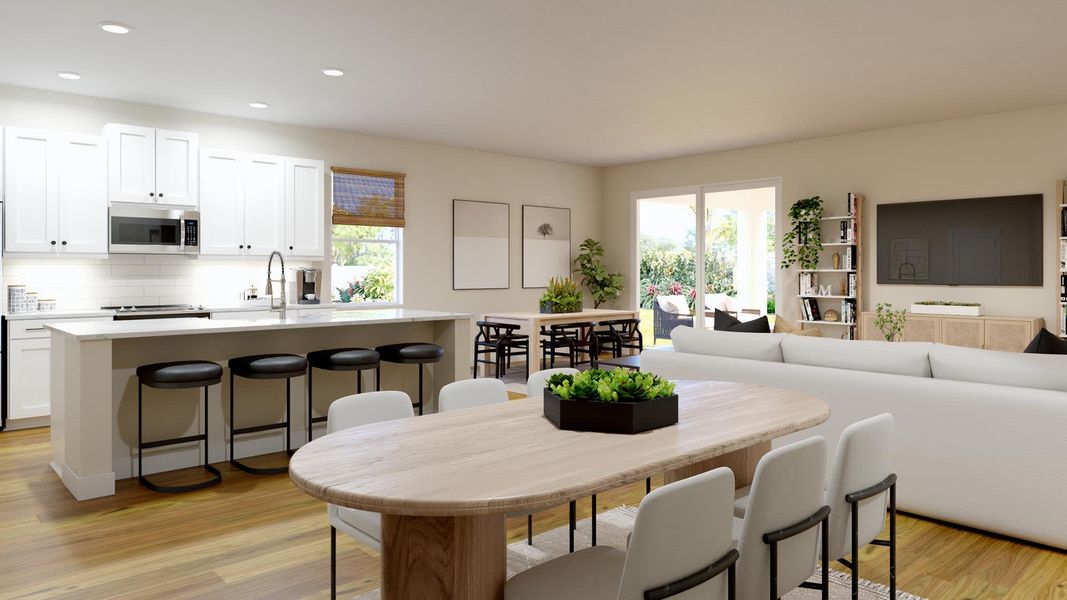 Dining Room - Miles at Brack Ranch in St. Cloud, FL by Landsea Homes