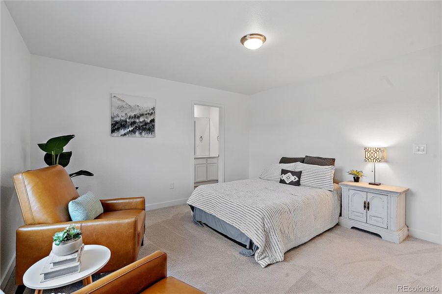 Furnished interior view inside a new home in , Erie (Image 15). Furnished interior view inside a new home in , Erie (Image 15).