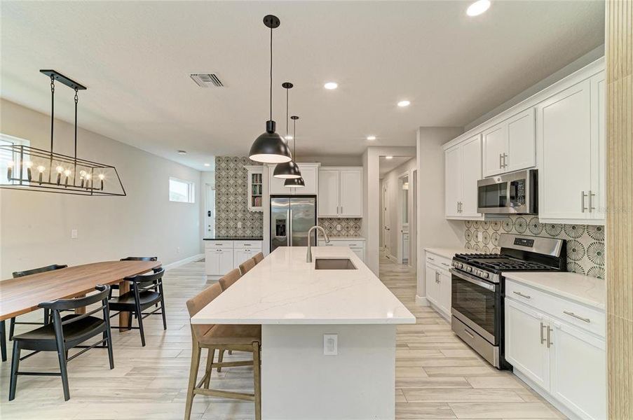 Furnished interior view inside a new home in , Sarasota (Image 36).