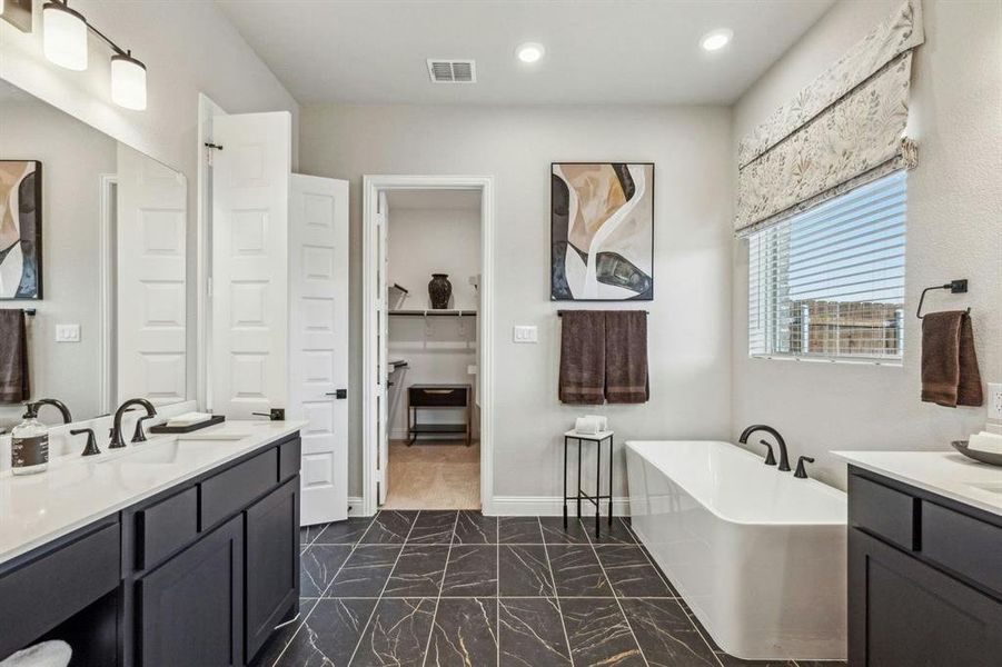 Furnished interior view inside a new home in Heritage, McLendon-Chisholm (Image 24). Furnished interior view inside a new home in Heritage, McLendon-Chisholm (Image 24).