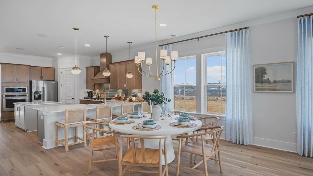 Furnished interior view inside a new home in Midtown at Nexton, Summerville (Image 5).