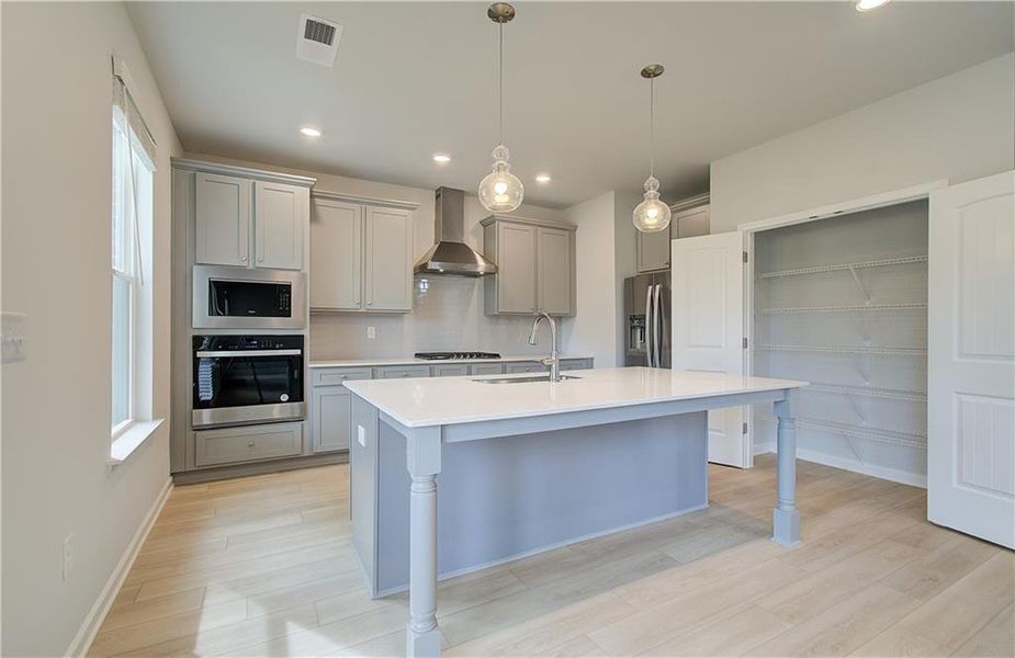 Furnished interior view inside a new home in Burchwood, Stockbridge (Image 8).