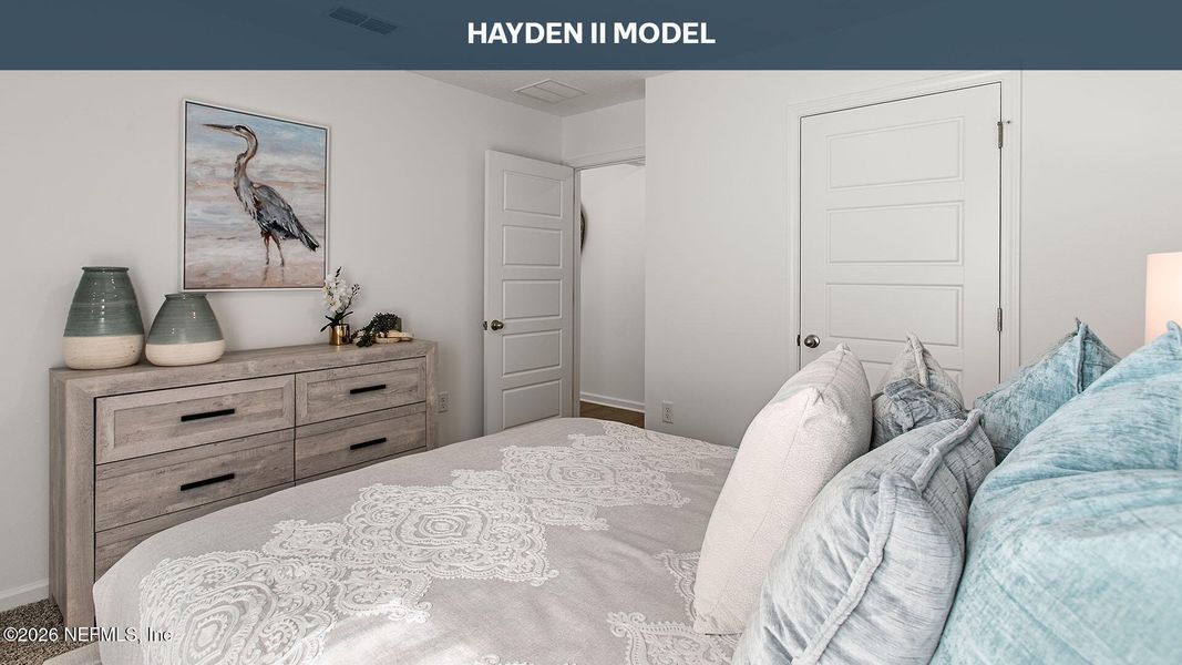 Furnished interior view inside a new home in Sawmill Branch, Palm Coast (Image 14).