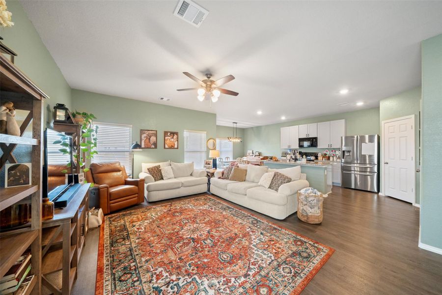 Furnished interior view inside a new home in Chapel Run, Montgomery (Image 3). Furnished interior view inside a new home in Chapel Run, Montgomery (Image 3).