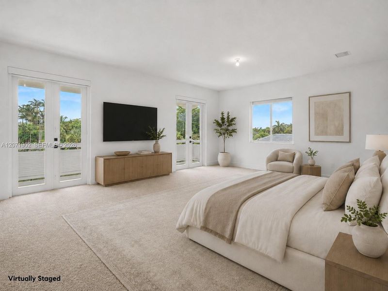 Furnished interior view inside a new home in , Davie (Image 6).