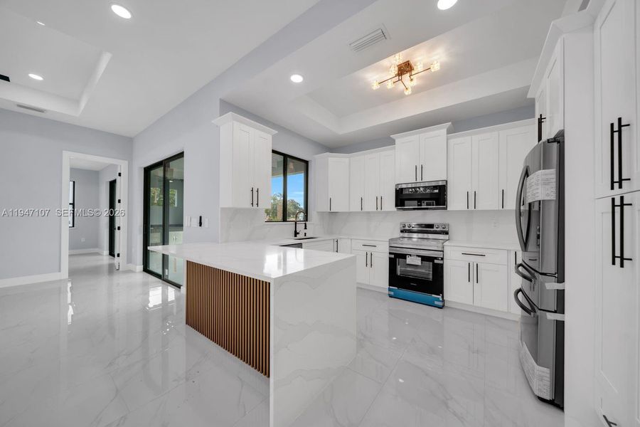 Furnished interior view inside a new home in , Lehigh Acres (Image 6).