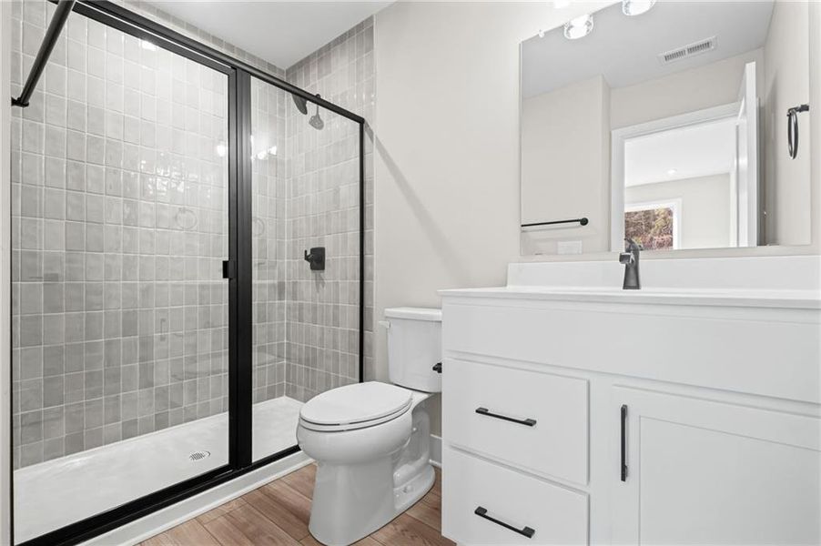 Furnished interior view inside a new home in Governor’s Preserve, Canton (Image 10).