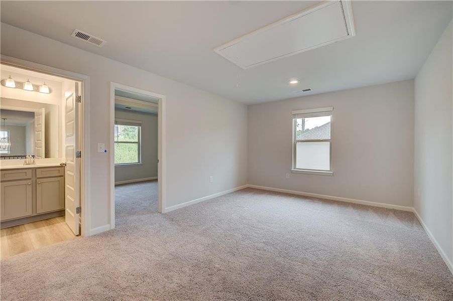 Spacious, unfurnished interior of a new home in Trinity Park, McDonough (Image 20).