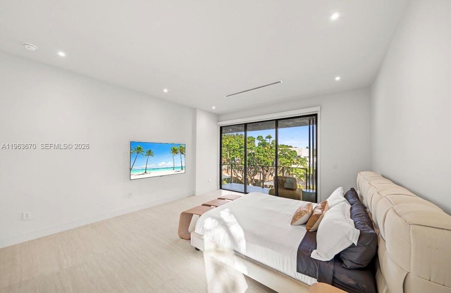 Furnished interior view inside a new home in , Miami (Image 3).