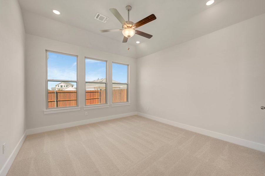 Spacious, unfurnished interior of a new home in The Meadows, Denton (Image 20). Spacious, unfurnished interior of a new home in The Meadows, Denton (Image 20).