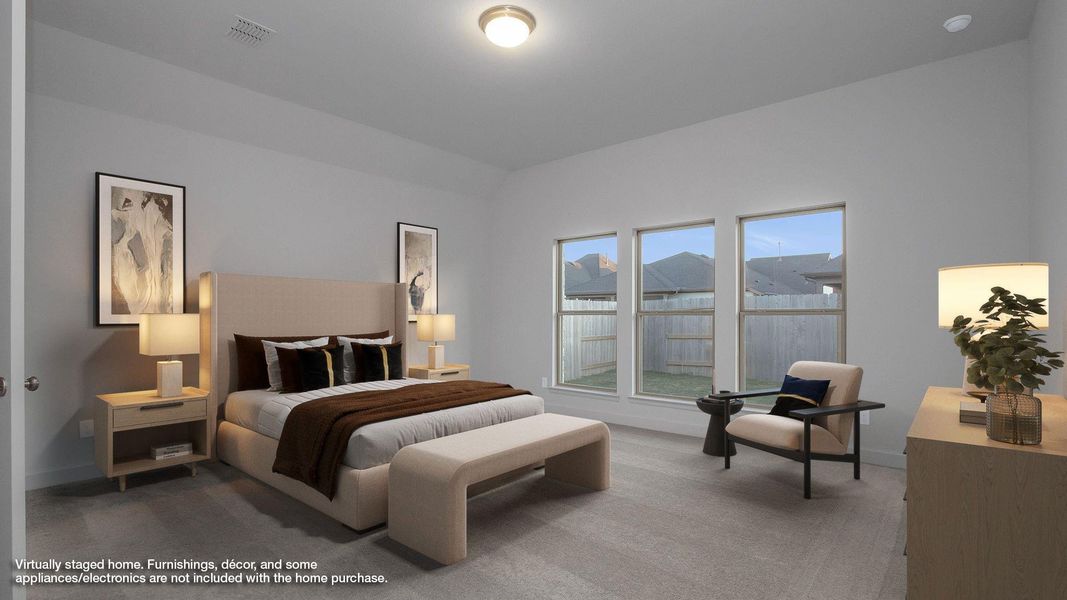 Furnished interior view inside a new home in Audubon, Magnolia (Image 8).