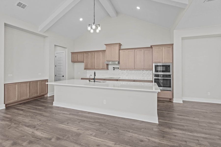 Furnished interior view inside a new home in Sienna Lakes, San Antonio (Image 6).