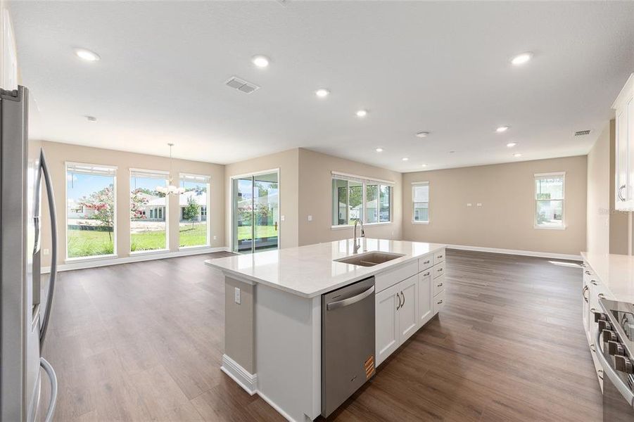 Furnished interior view inside a new home in On Top of the World Communities, Ocala (Image 7).