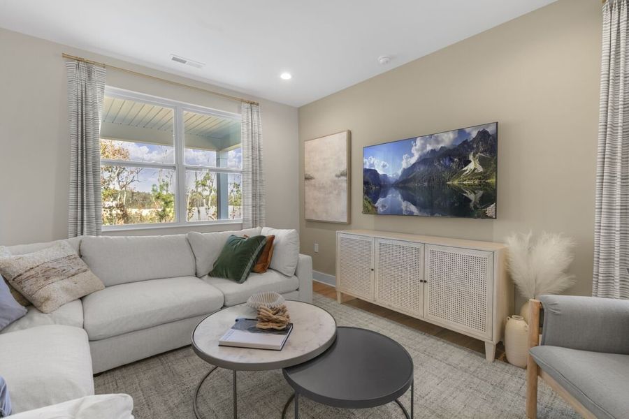Representative furnished interior of a home built from the Glades by Mattamy Homes in Providence Creek, Fuquay Varina (Image 17).