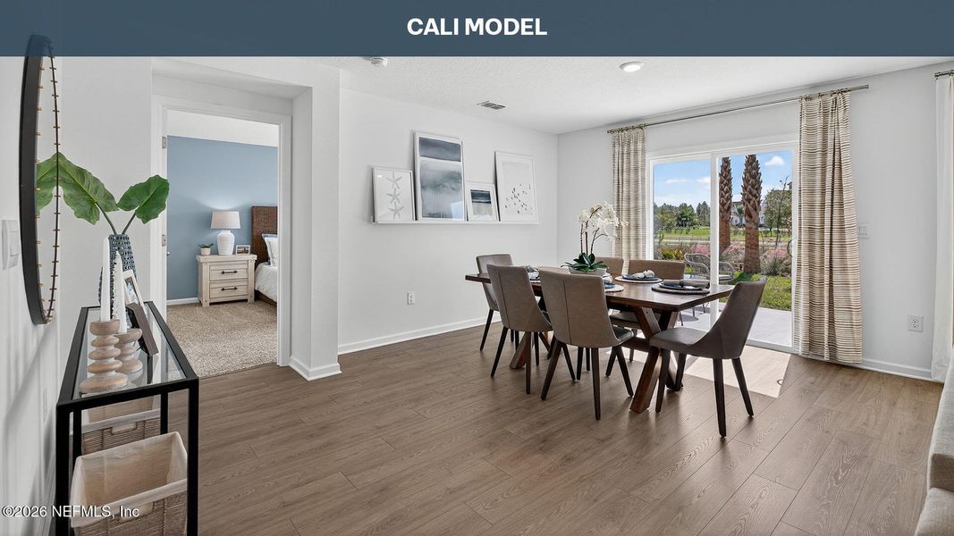 Furnished interior view inside a new home in , Palm Coast (Image 13).