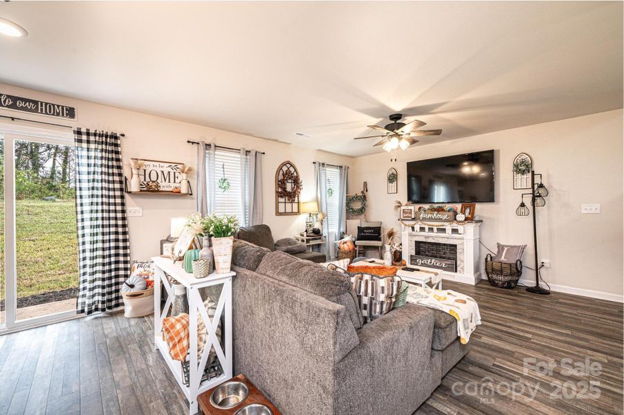Furnished interior view inside a new home in , Newton (Image 31).
