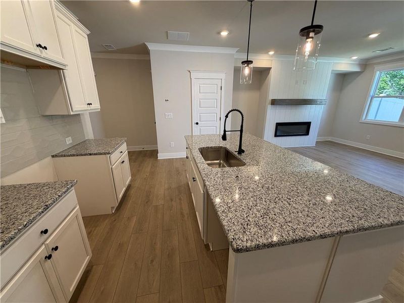 Furnished interior view inside a new home in Millstone at Mundy Mill, Gainesville (Image 5).