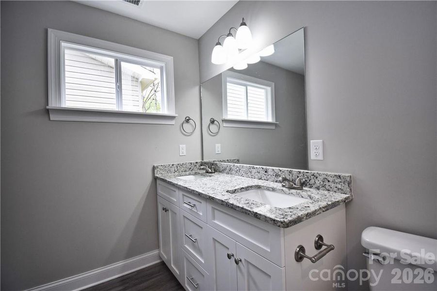 Furnished interior view inside a new home in , Hickory (Image 12).