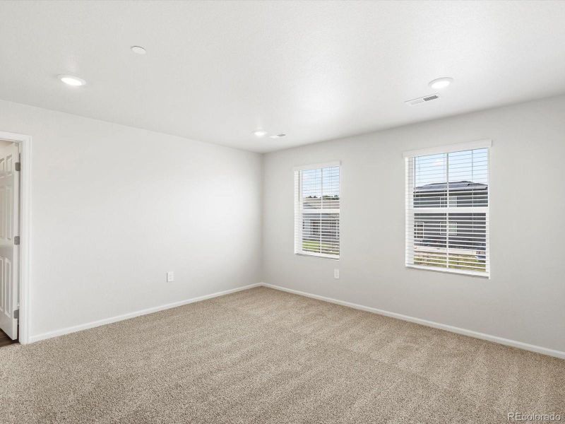 Spacious, unfurnished interior of a new home in Poudre Heights: The Meadow Collection, Windsor (Image 13). Spacious, unfurnished interior of a new home in Poudre Heights: The Meadow Collection, Windsor (Image 13).