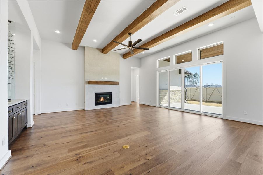 Spacious, unfurnished interior of a new home in Audubon 80’s, Magnolia (Image 14).