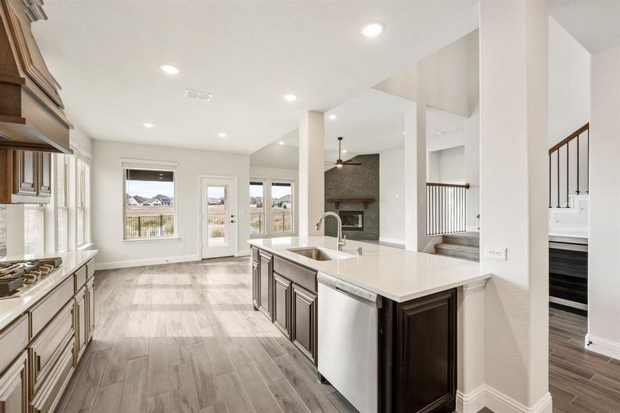 Furnished interior view inside a new home in Sonoma Verde, McLendon-Chisholm (Image 14).