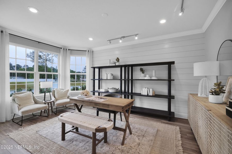 Furnished interior view inside a new home in Hyland Trail, Green Cove Springs (Image 5).