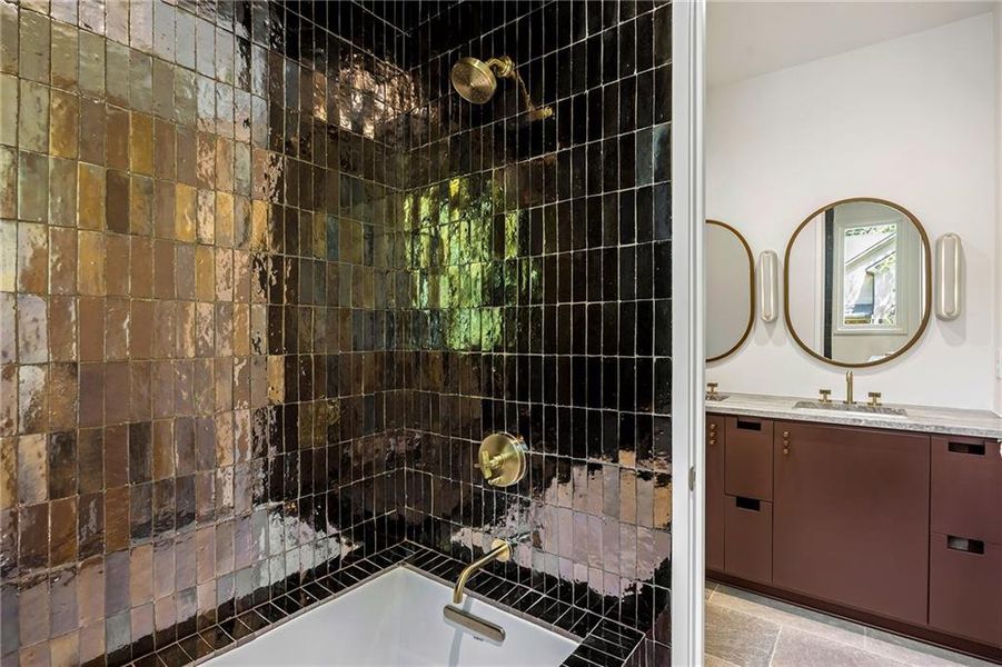 Close-up of interior finishes inside a home in , Brookhaven (Image 59).