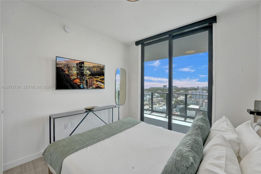 Furnished interior view inside a new home in , Miami Beach (Image 22).