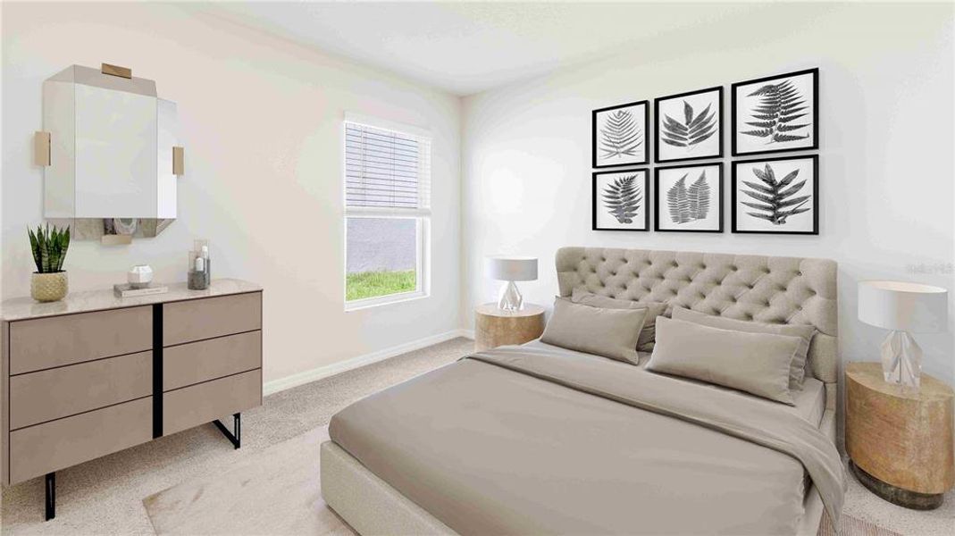 Furnished interior view inside a new home in Oakfield Lakes, Parrish (Image 9). Furnished interior view inside a new home in Oakfield Lakes, Parrish (Image 9).