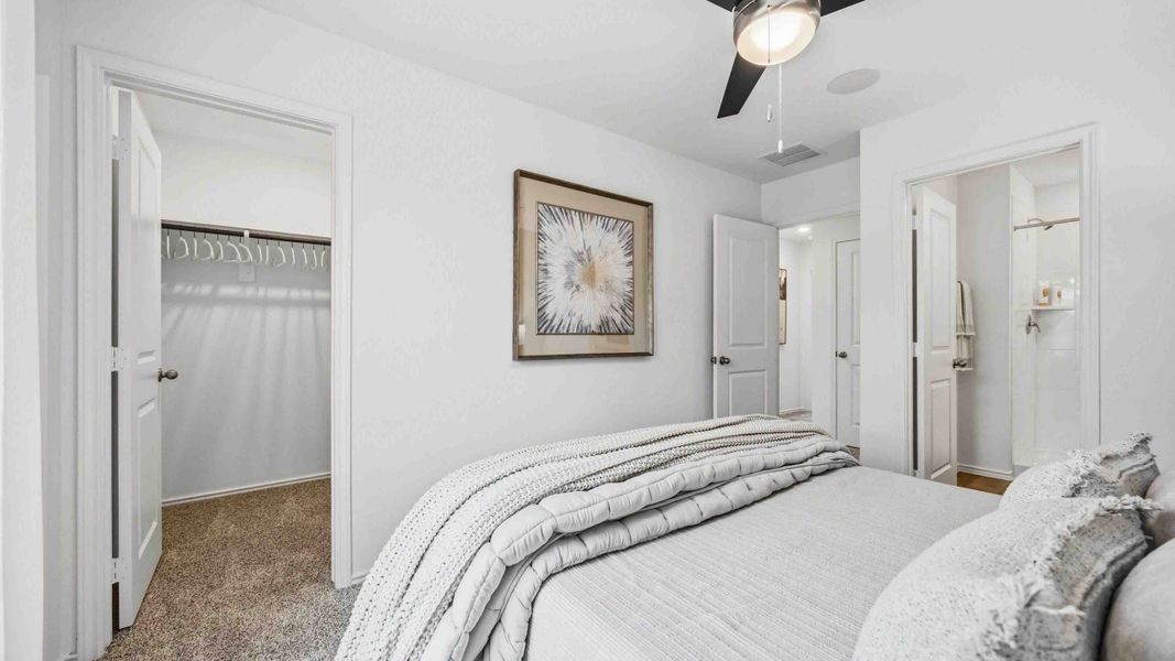 Furnished interior view inside a new home in Pineapple Square, Houston (Image 8).