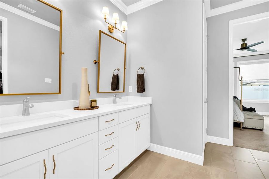 Furnished interior view inside a new home in , Palm Harbor (Image 3).