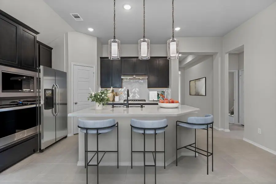 Furnished interior view inside a new home in Grand Central Park, Conroe (Image 7). Furnished interior view inside a new home in Grand Central Park, Conroe (Image 7).