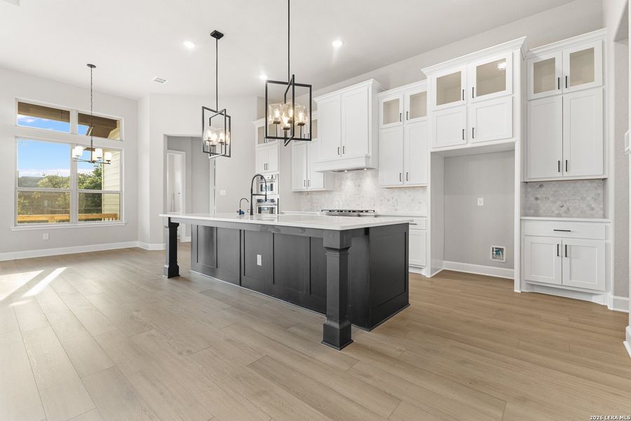 Furnished interior view inside a new home in Potranco Acres, Castroville (Image 6).
