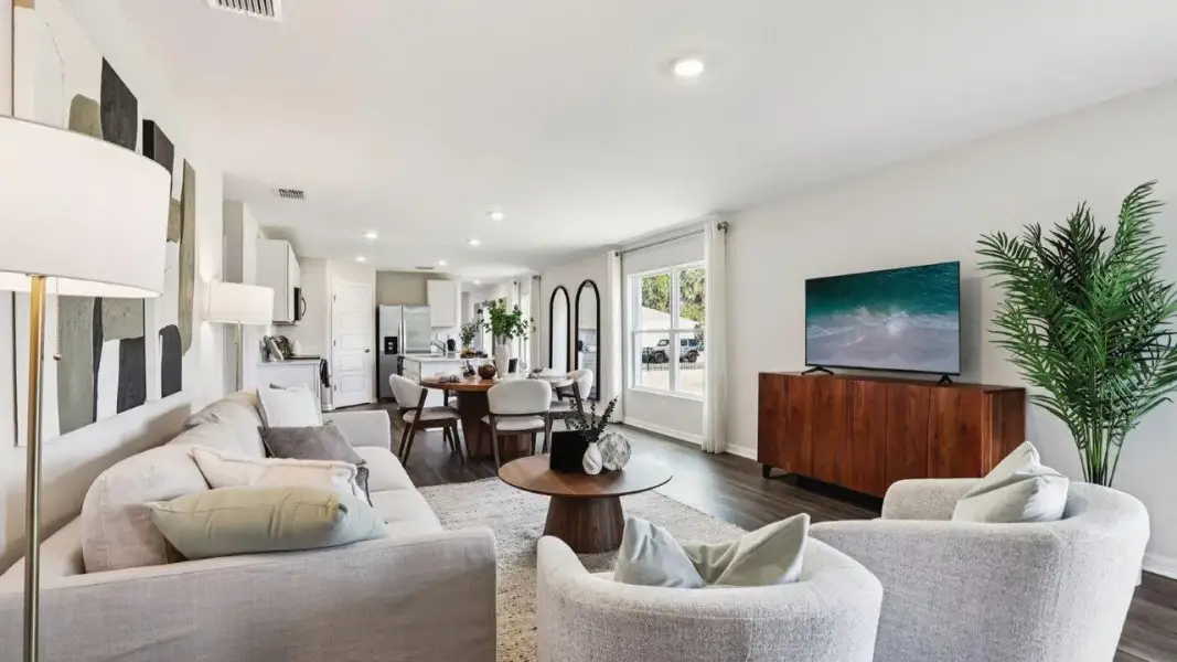 Furnished interior view inside a new home in Hawthorne Ranch, Lakeland (Image 7).
