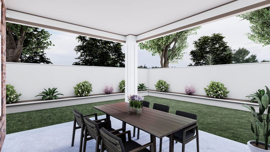 Representative exterior details of a home built from the Logan by Tri Pointe Homes in Somerset Park, Rockwall (Image 4).