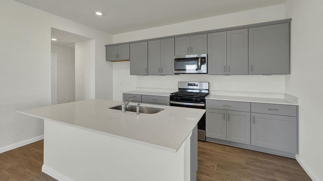 Furnished interior view inside a new home in Paramount, Kyle (Image 7).